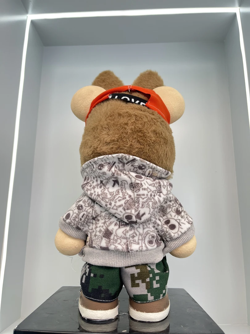 熊子路   BB 32厘米创意潮玩大号手工摆件潮流摆件精美