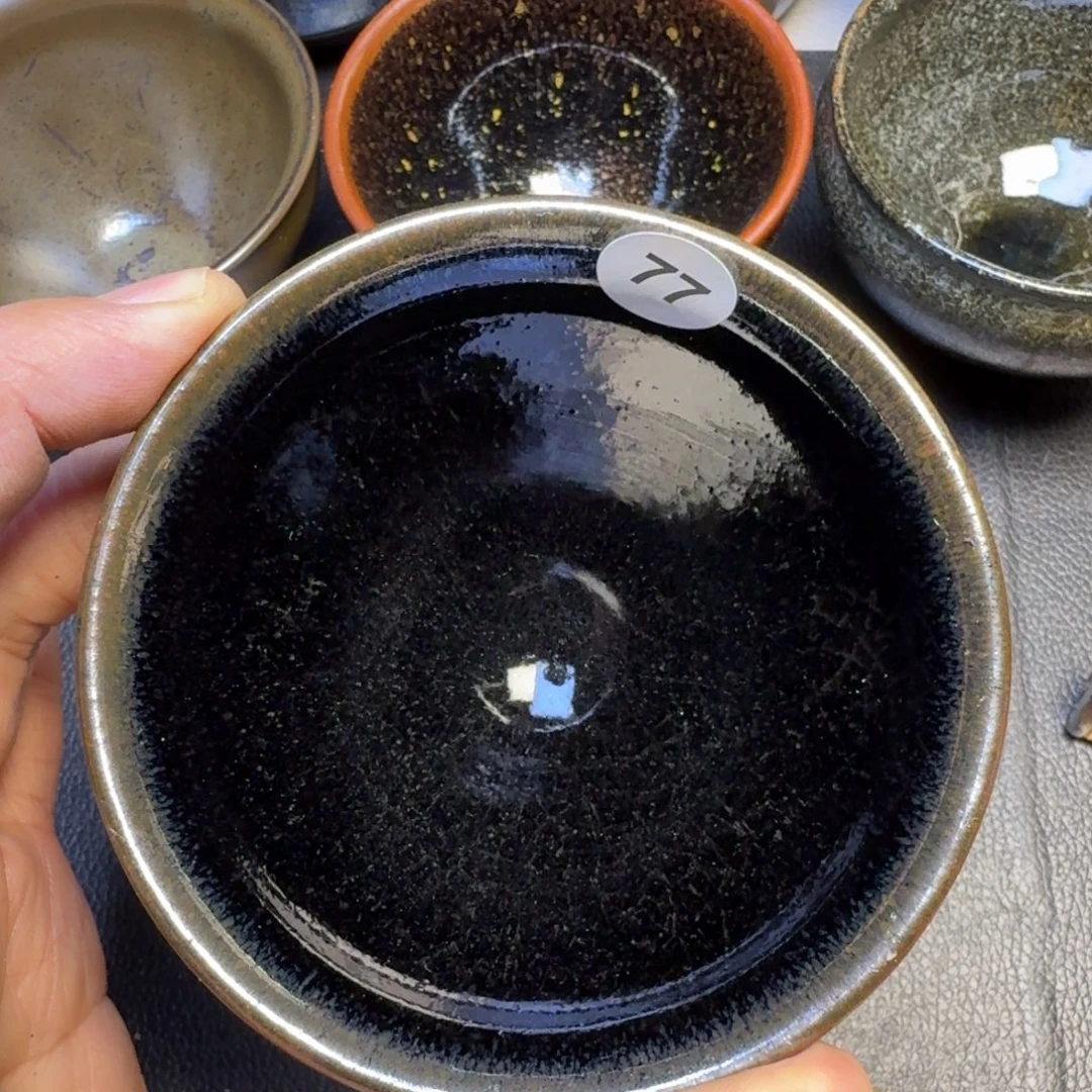 摆件古时茶器建窑建盏77