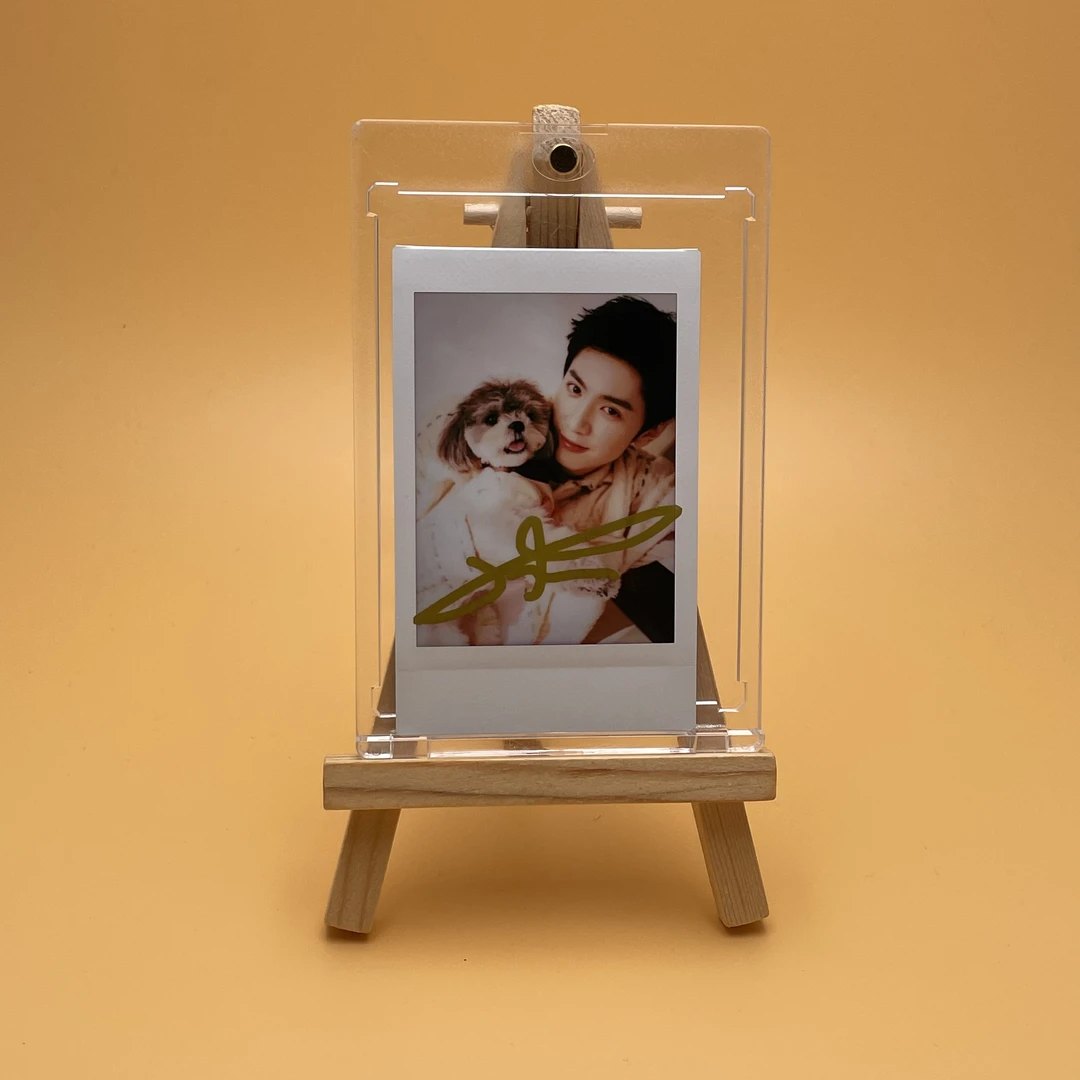 【陈哲远】私渠签名正品3寸拍立得