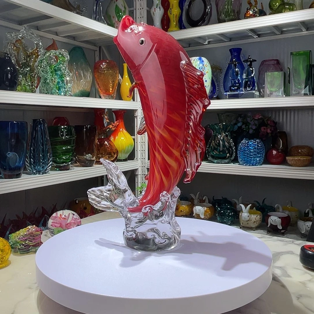 琉璃玲*淄博琉璃，手工锦鲤