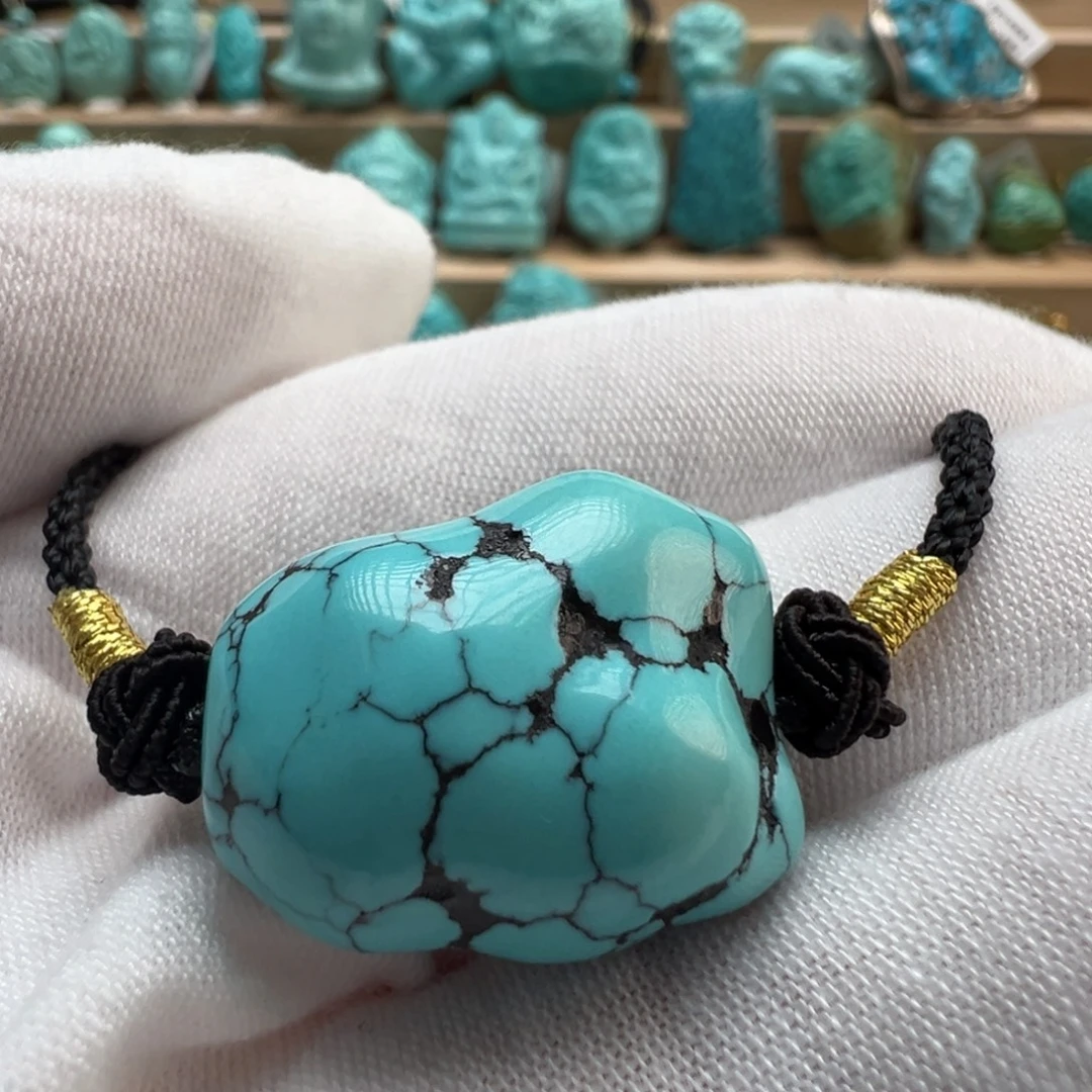 绿松石未镶嵌配饰17.6*23.6