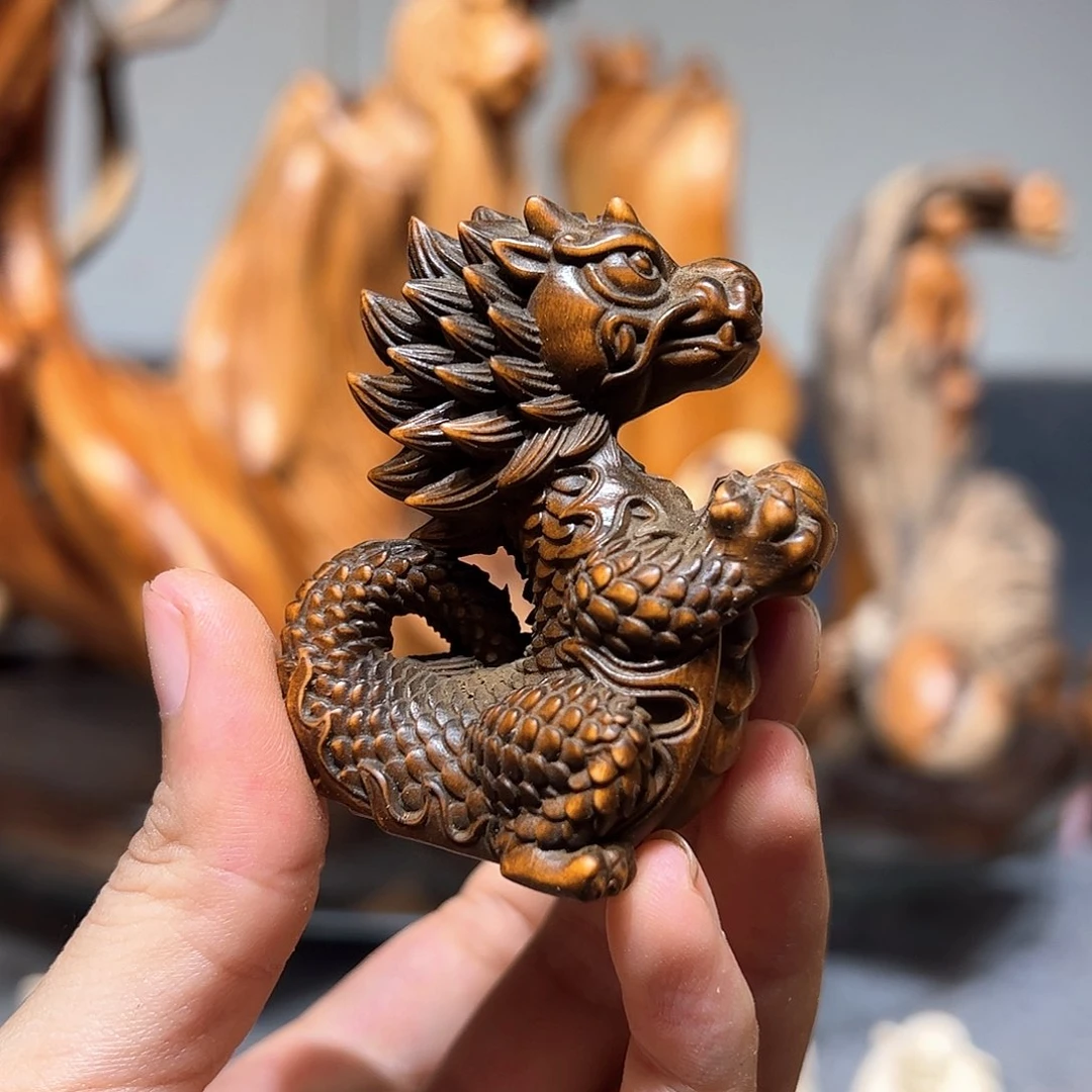 柏木小叶黄杨摆件