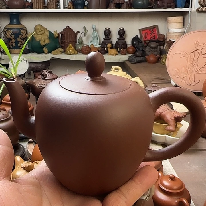 茶壶紫泥原矿紫砂