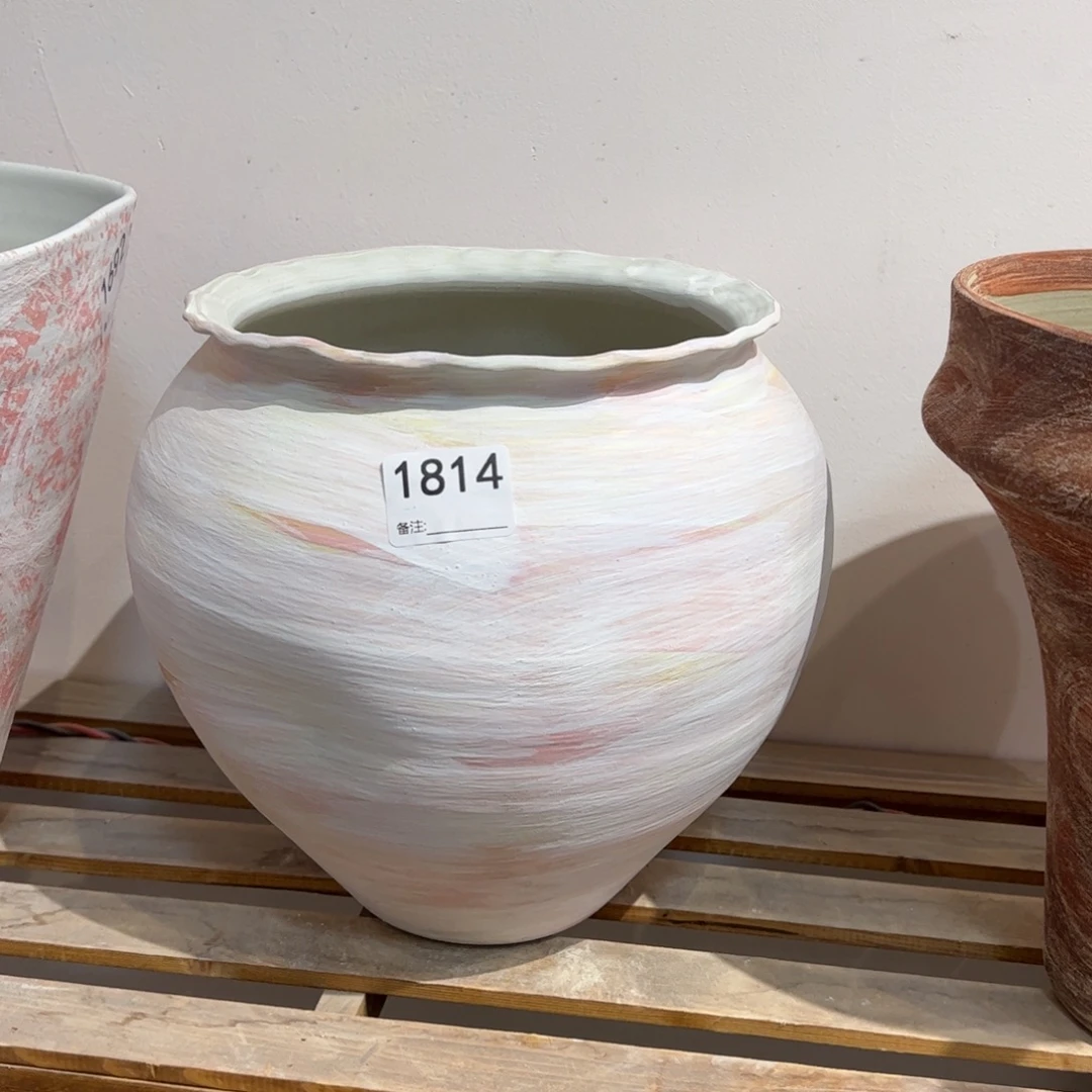 瓷片1814高26口19.5已打孔