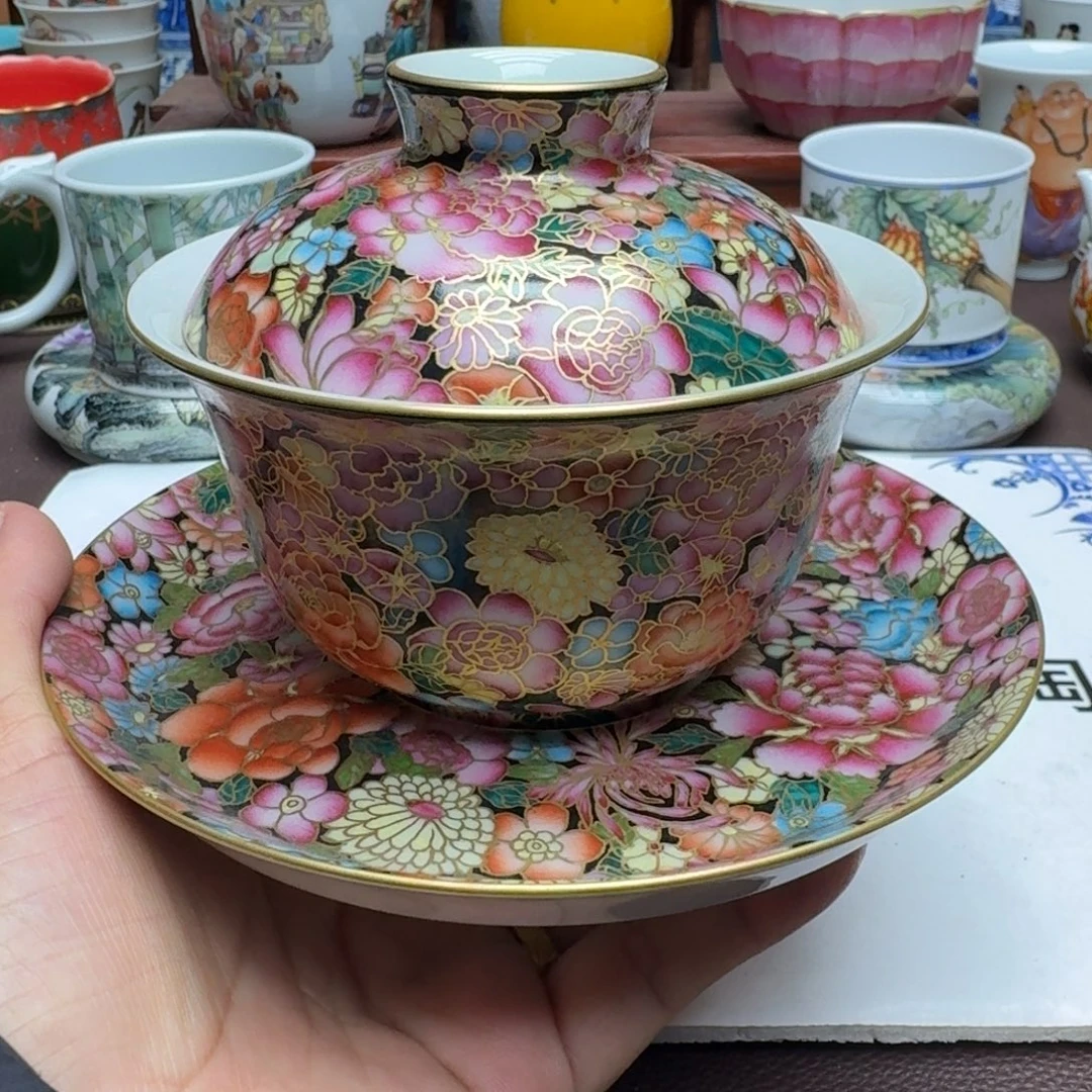 景德镇手工手绘展示