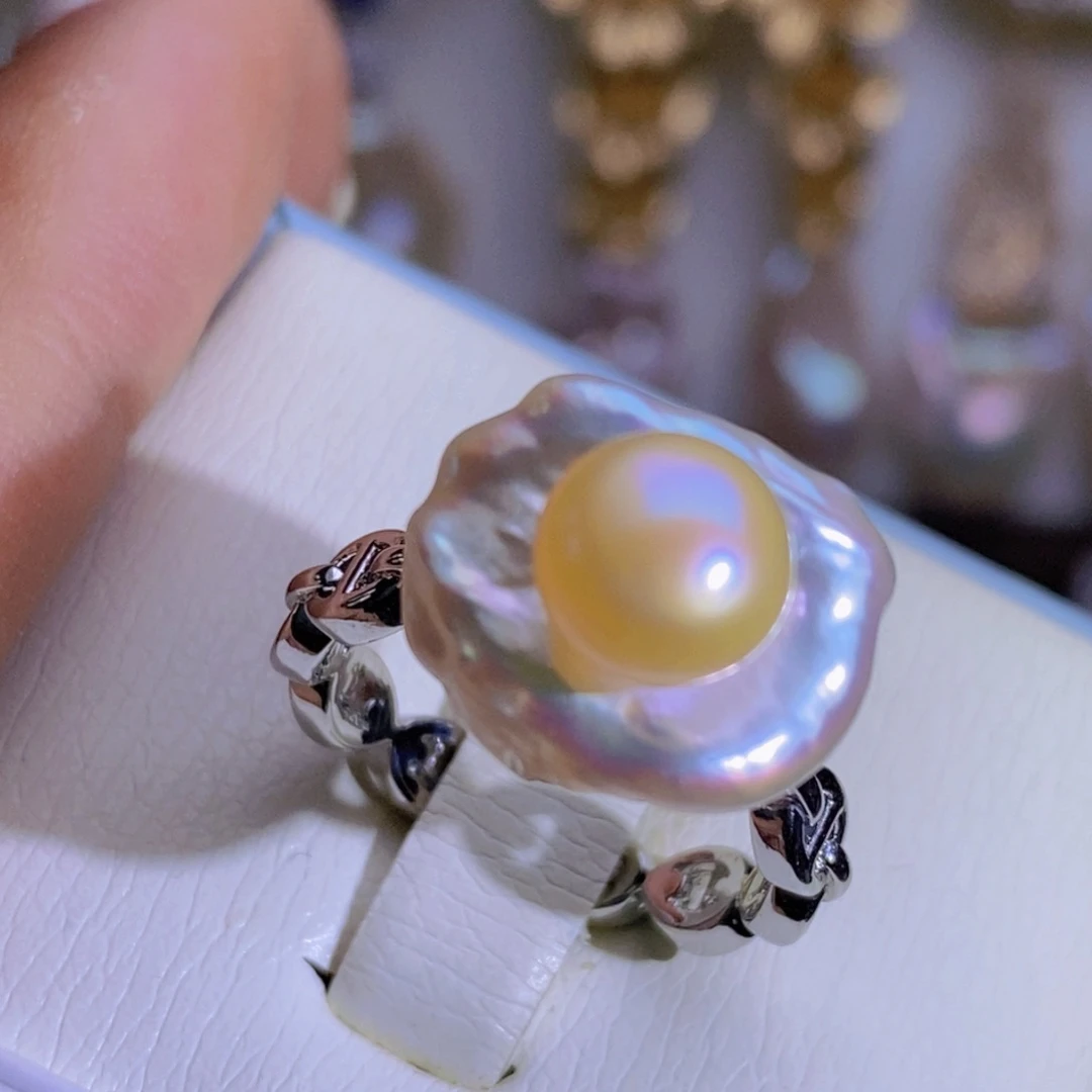 淡水珍珠天然淡水珍珠合金