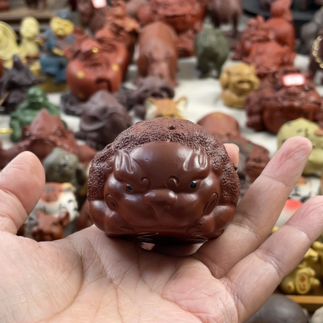 【闪购商品】紫砂茶宠紫砂金蟾