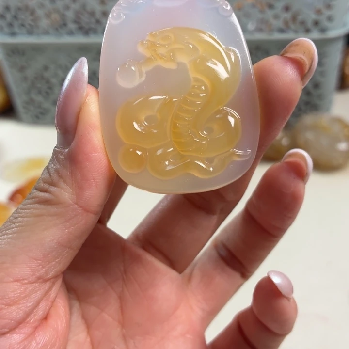 未镶嵌吊坠(不含链)玛瑙/玉髓