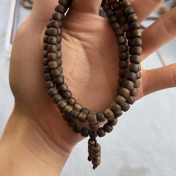 沉香沉香碎屑奇楠沉香07鼓珠多圈多样性发一16g