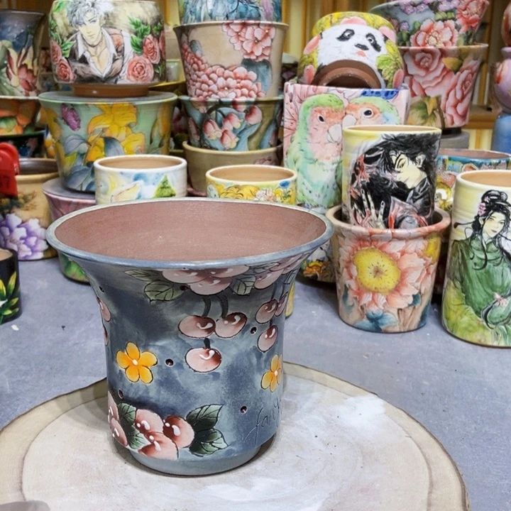 景德镇艺术手绘作品