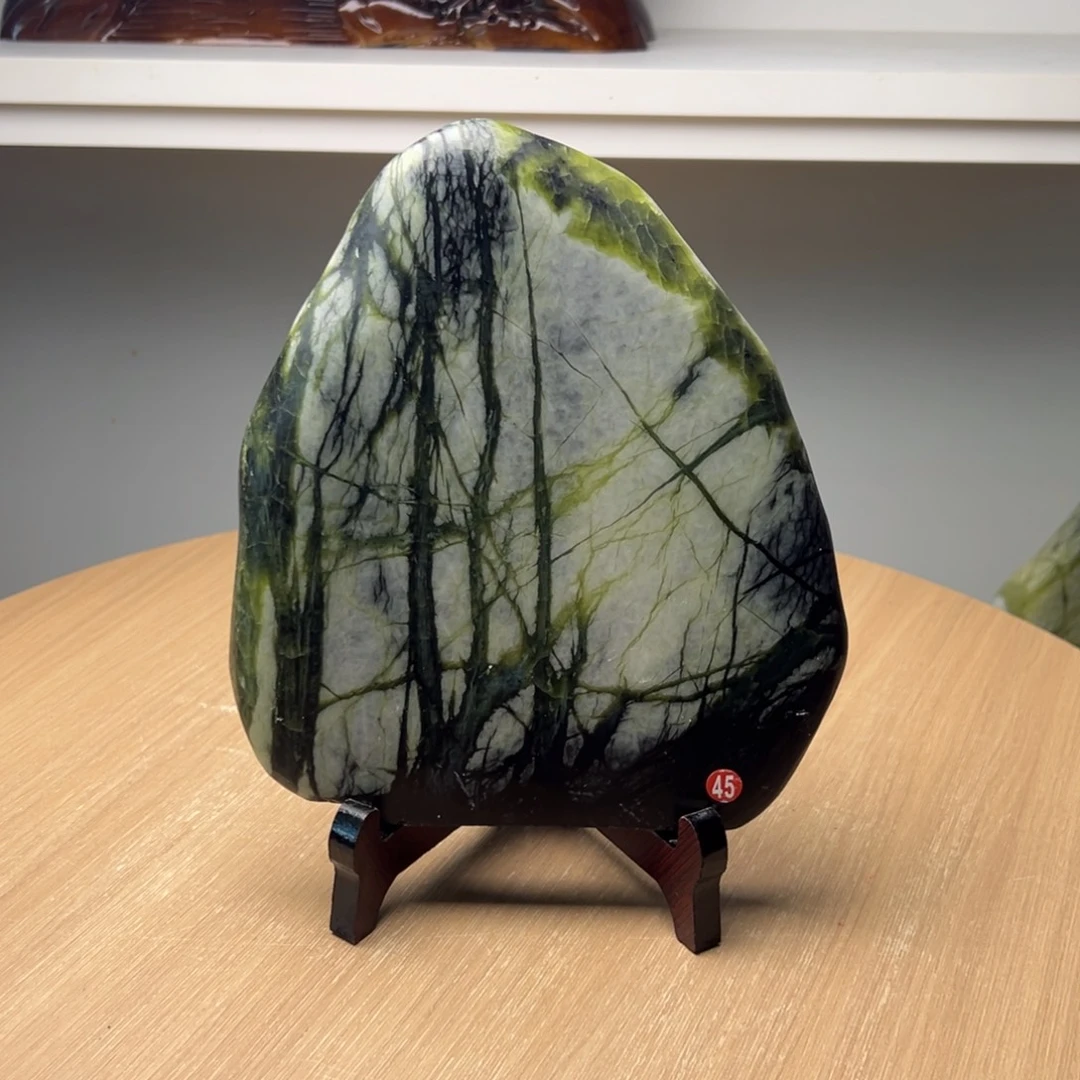 石材玉树石家居摆件