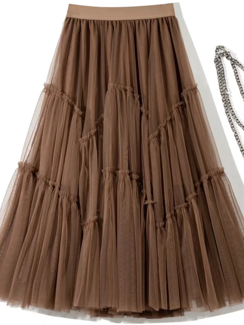 A22#时尚百搭高腰气质夏季半身裙【A1-2】