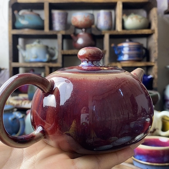 中国神后钧瓷茶具