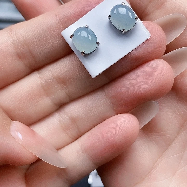 翡翠银S925镶嵌戒指