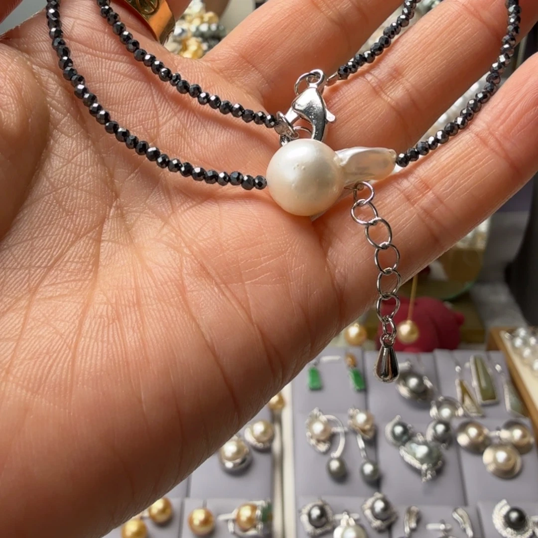 未镶嵌颈饰海水珍珠