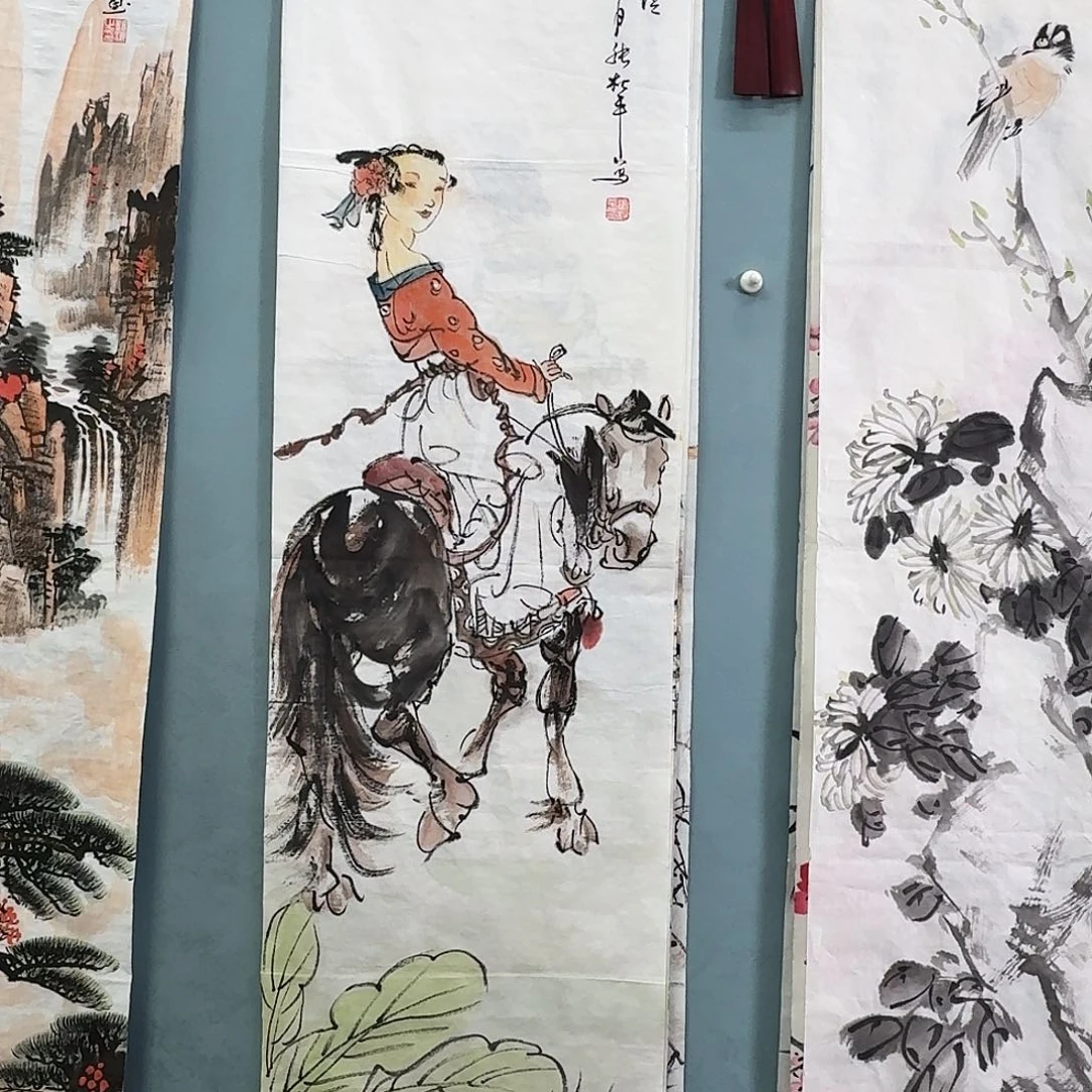 纯手绘的好看作品