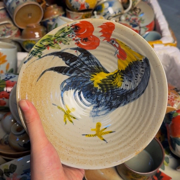 瓷片景德镇陶瓷手工手绘