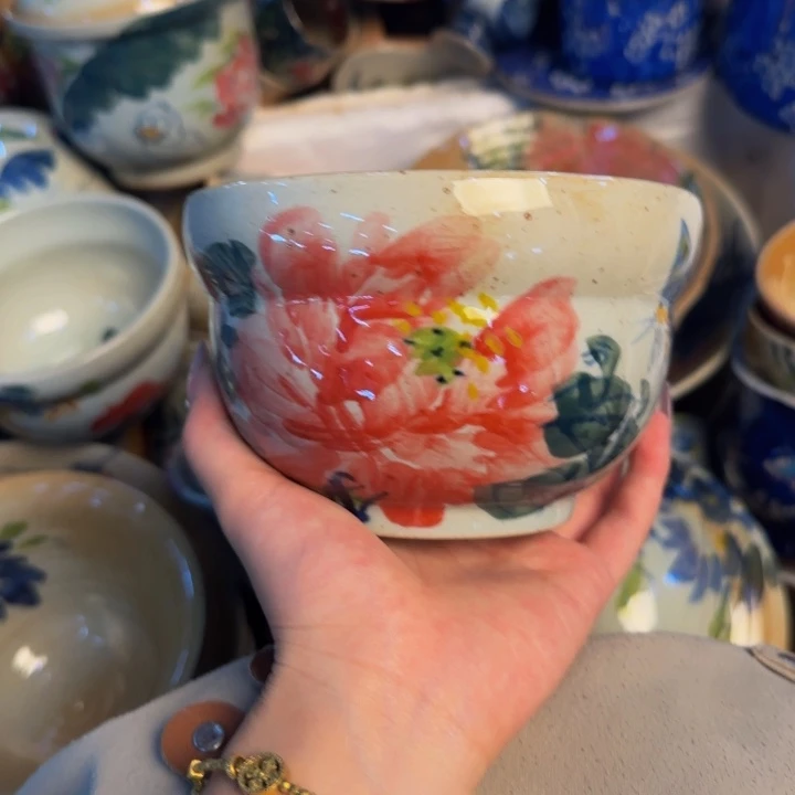 瓷片景德镇陶瓷手工手绘