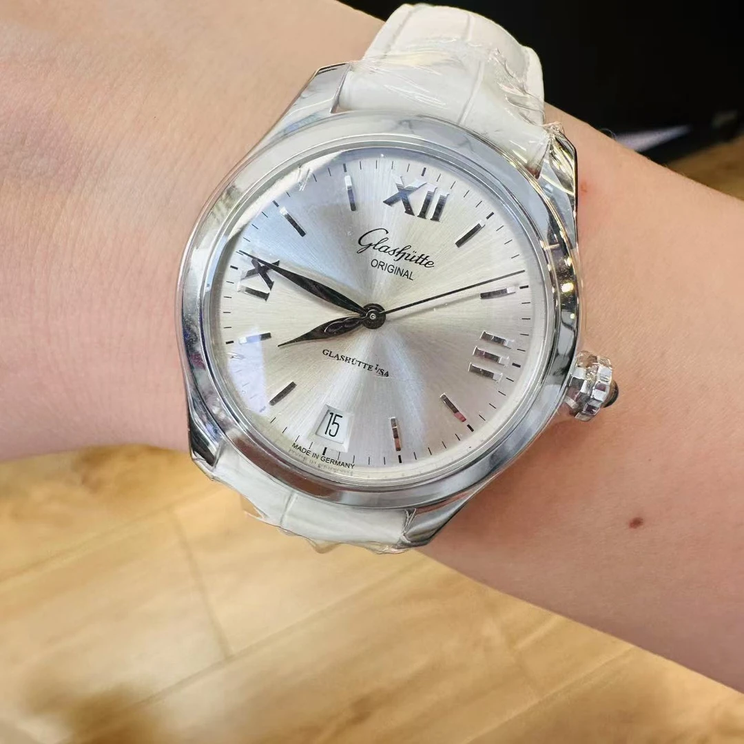 99新 Glashutte/格拉苏蒂 自动机械,36mm,精钢,250501012