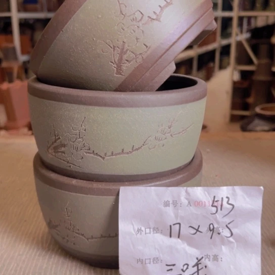 紫砂花盆紫紫砂盆