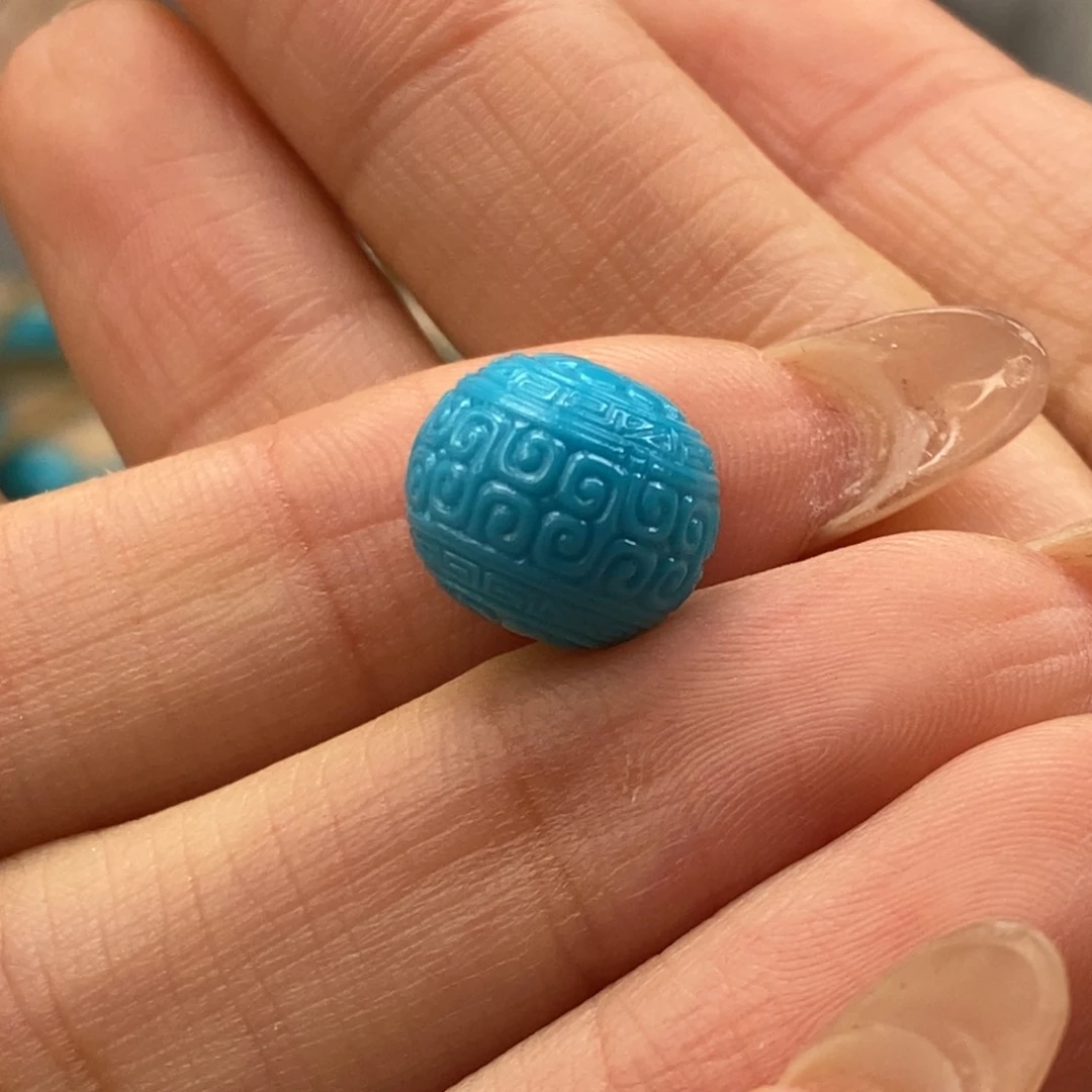 未镶嵌绿松石挂件