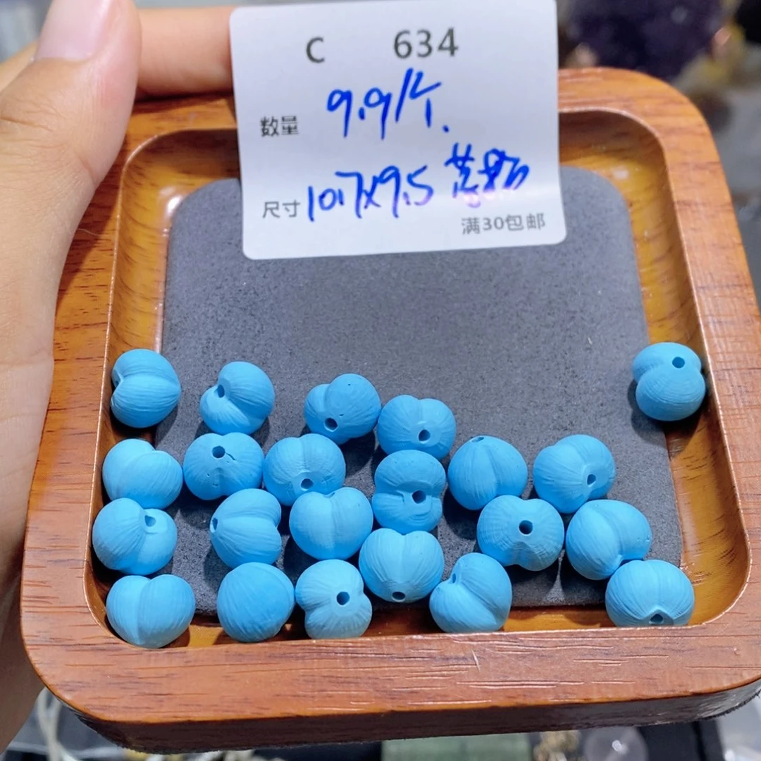 水晶珠宝半成品银S925镶嵌C634