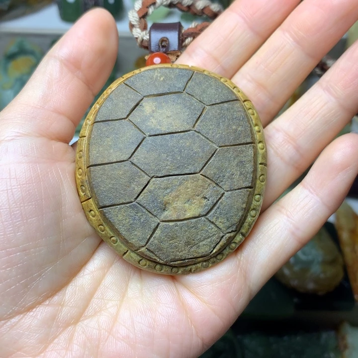 岫岩河磨玉（透闪石质玉）手把未镶嵌