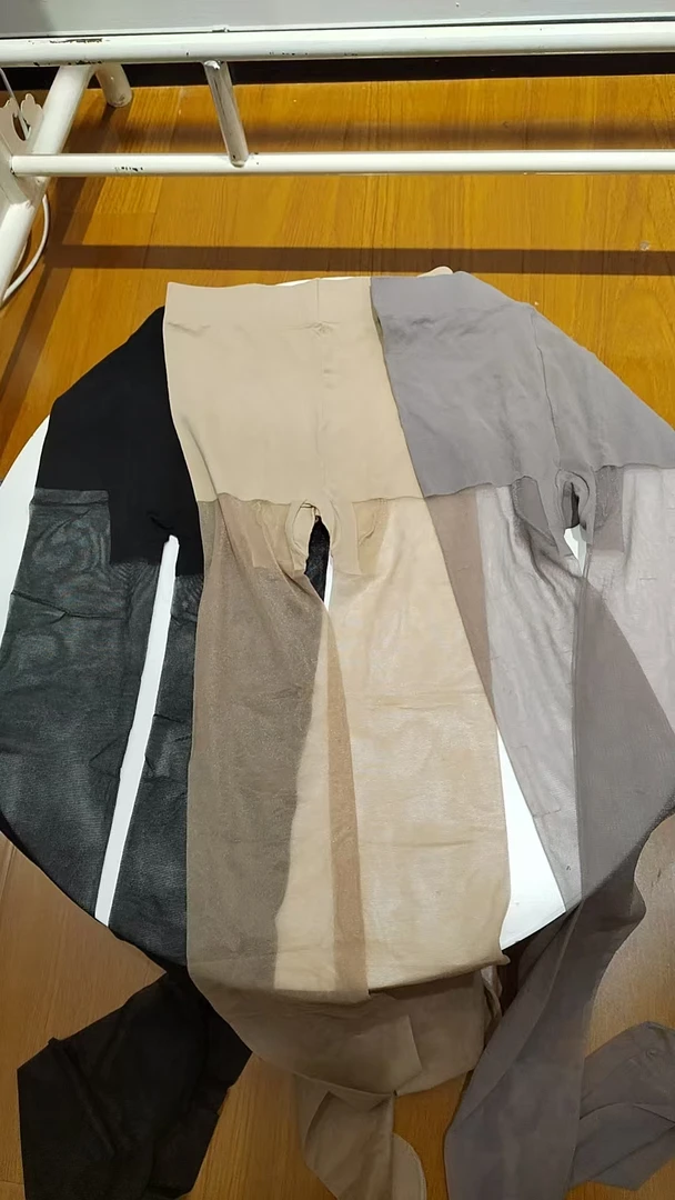 女款连裤连脚薄丝袜6条装