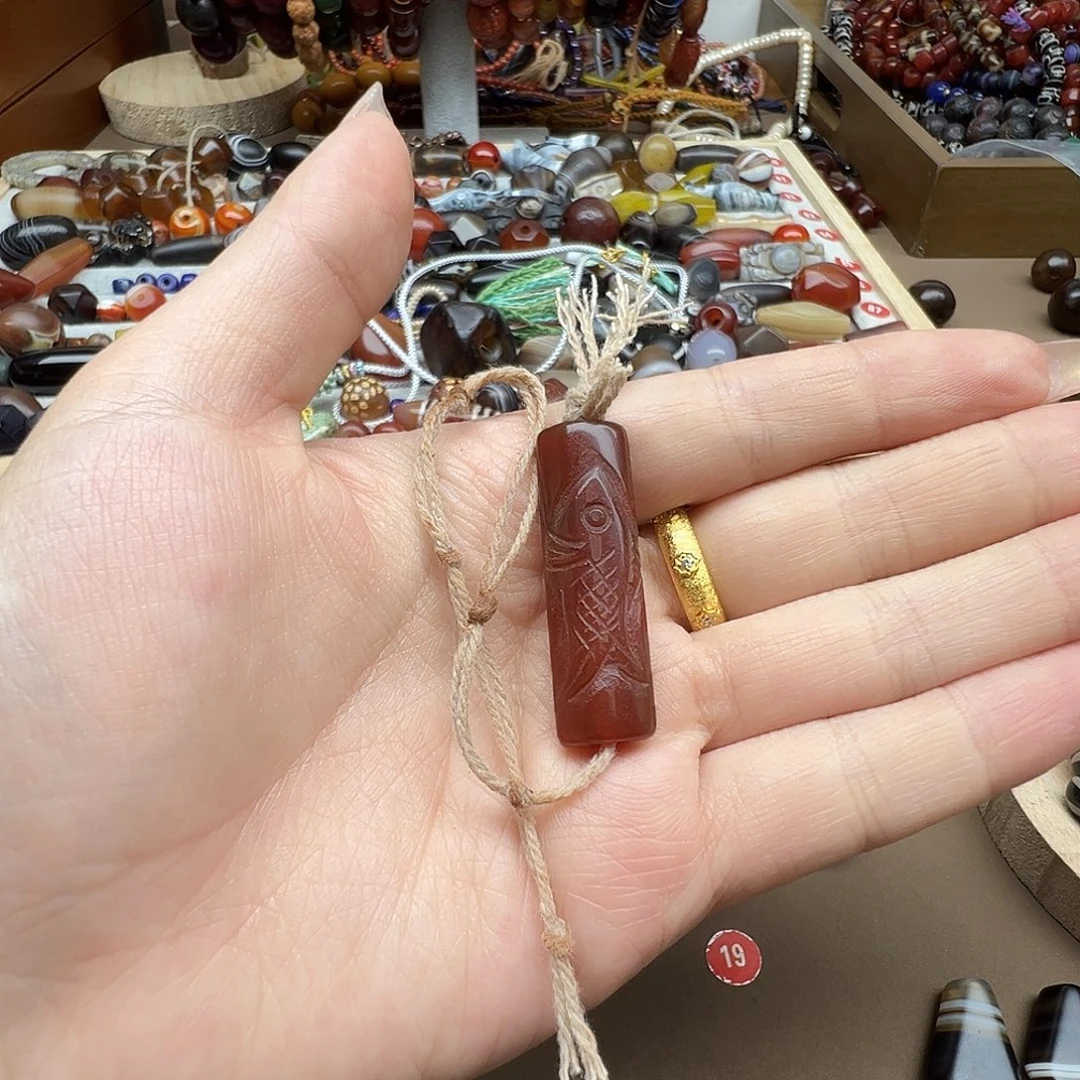 未镶嵌玛瑙/玉髓珠宝半成品