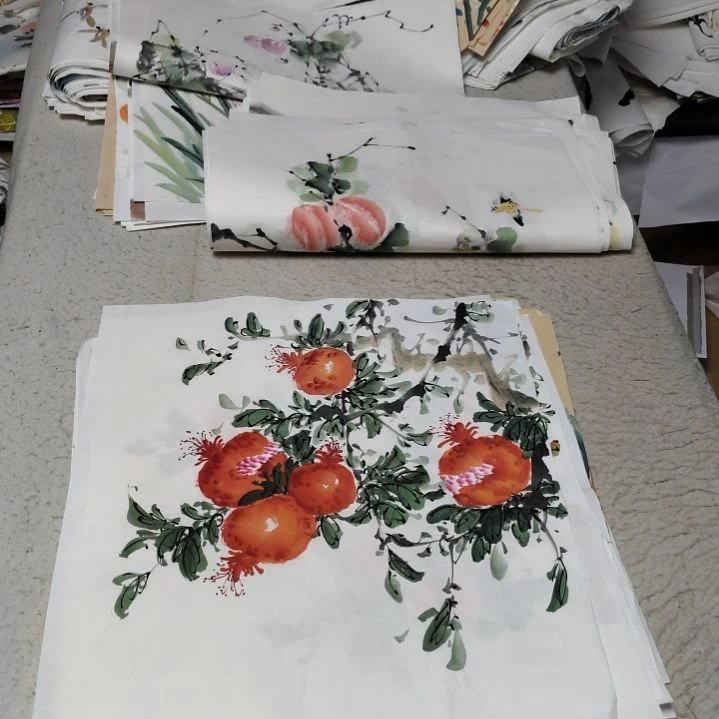 殷***机国画国画花鸟花鸟国画