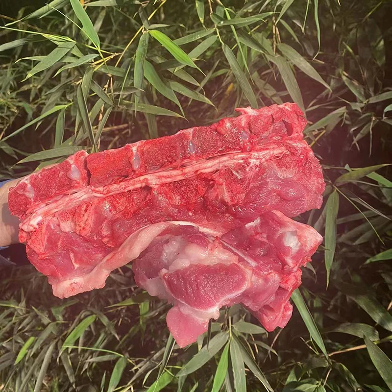 （跑单福利）龙骨5斤农家散养黑土猪肉新鲜真空正宗高山