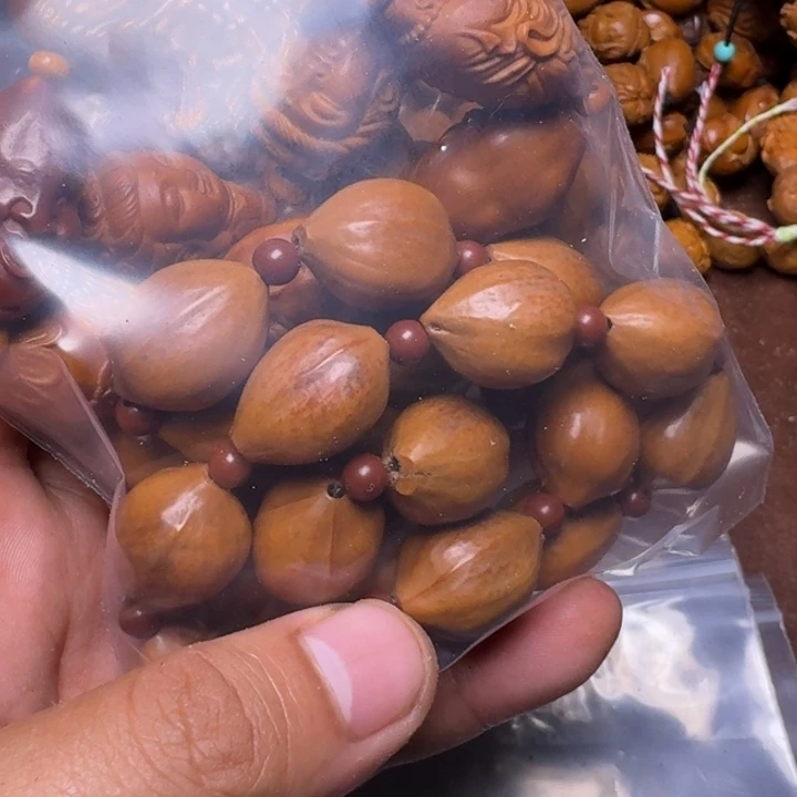 回***难手串橄榄核我是真的