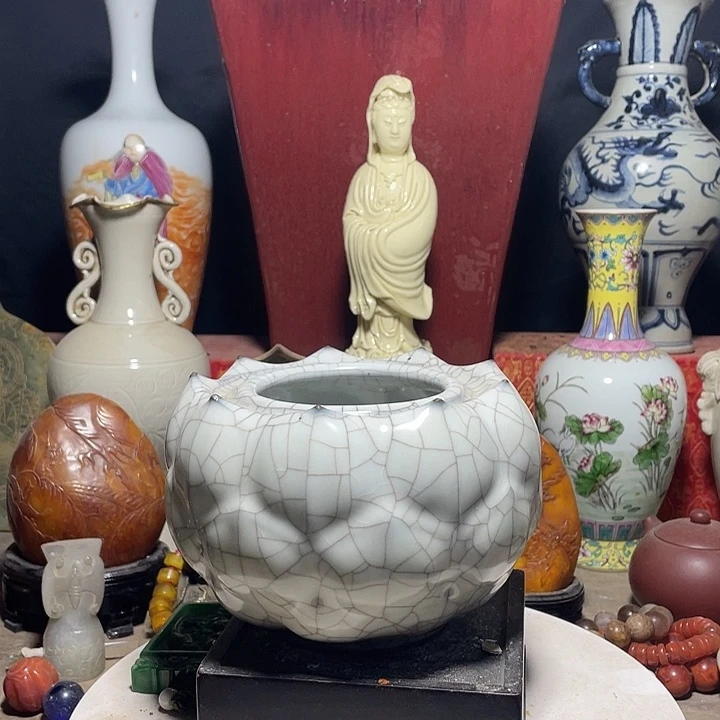 瓷片青花瓷器手工制作