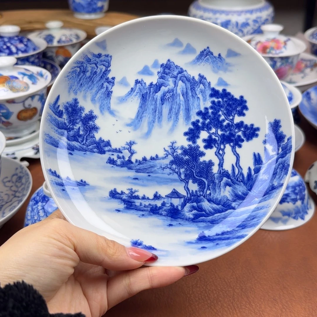 陶景德镇陶瓷手绘壶茶