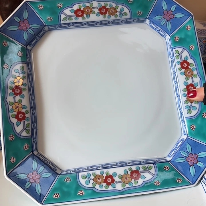 瓷11014大号方盘一件