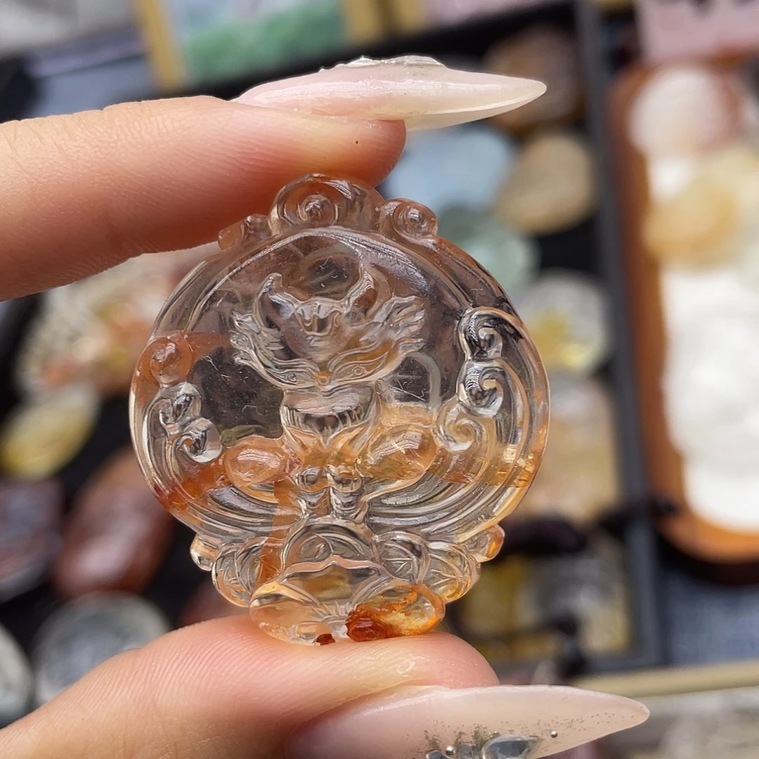 颈饰未镶嵌水晶天然