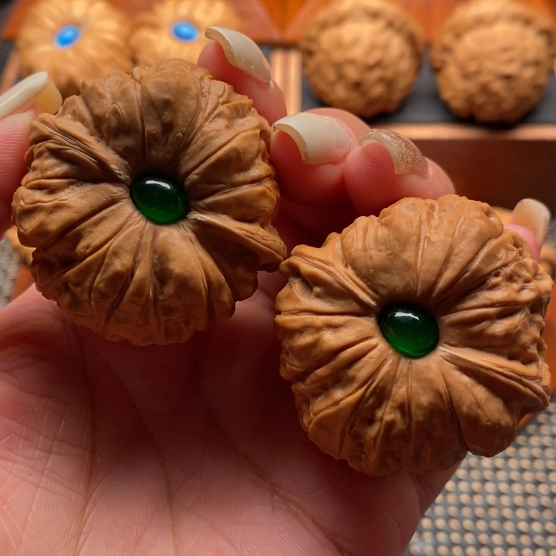 文玩核桃把件43尺寸南瓜吨