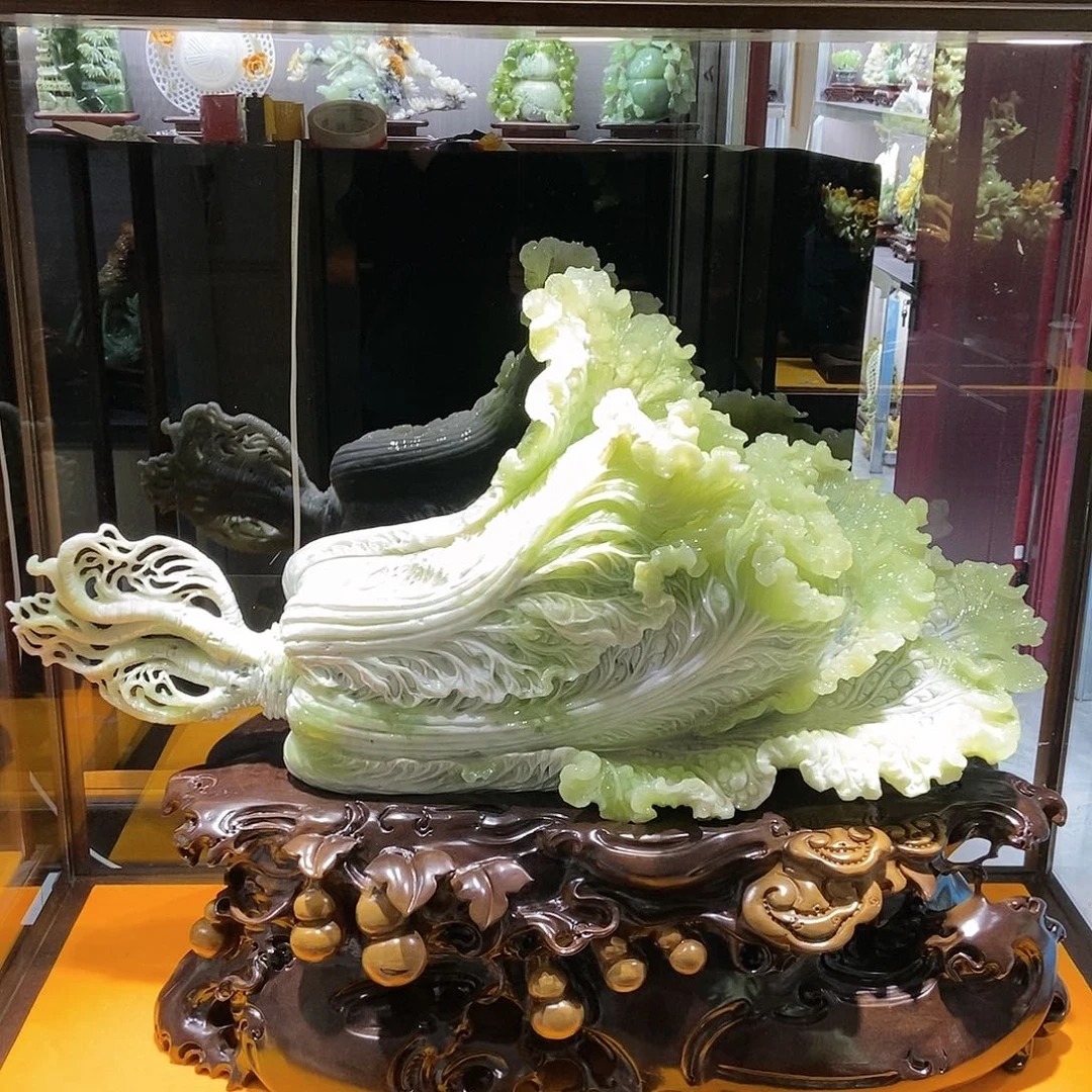 【闪购商品】未镶嵌蛇纹石玉家居摆件