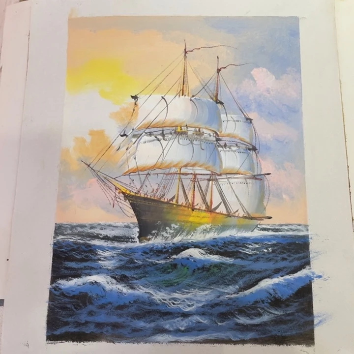 油画油画作品入选3040