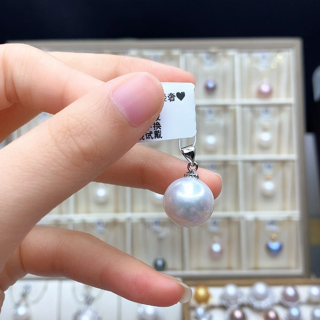 淡水珍珠合金吊坠(不含链)