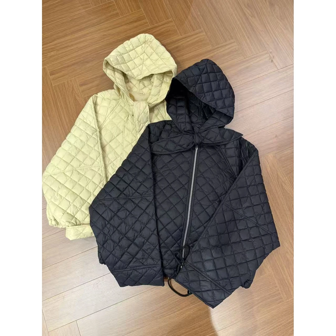 T井姐妹【兔耳朵】设计感减龄保暖连帽羽绒服Y外套YRF2510-Y-2539C