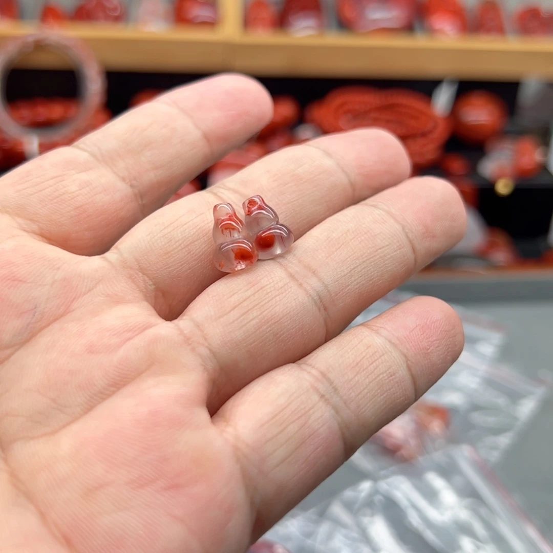 南红玛瑙配饰未镶嵌阳*