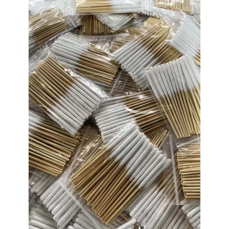 棉签薄款一次性涂抹棉棒加长款