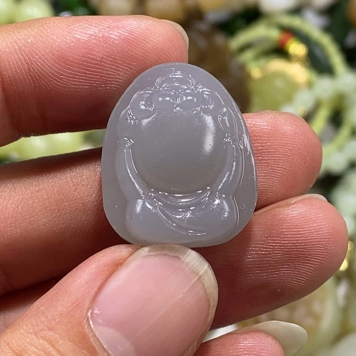 和田玉未镶嵌车挂