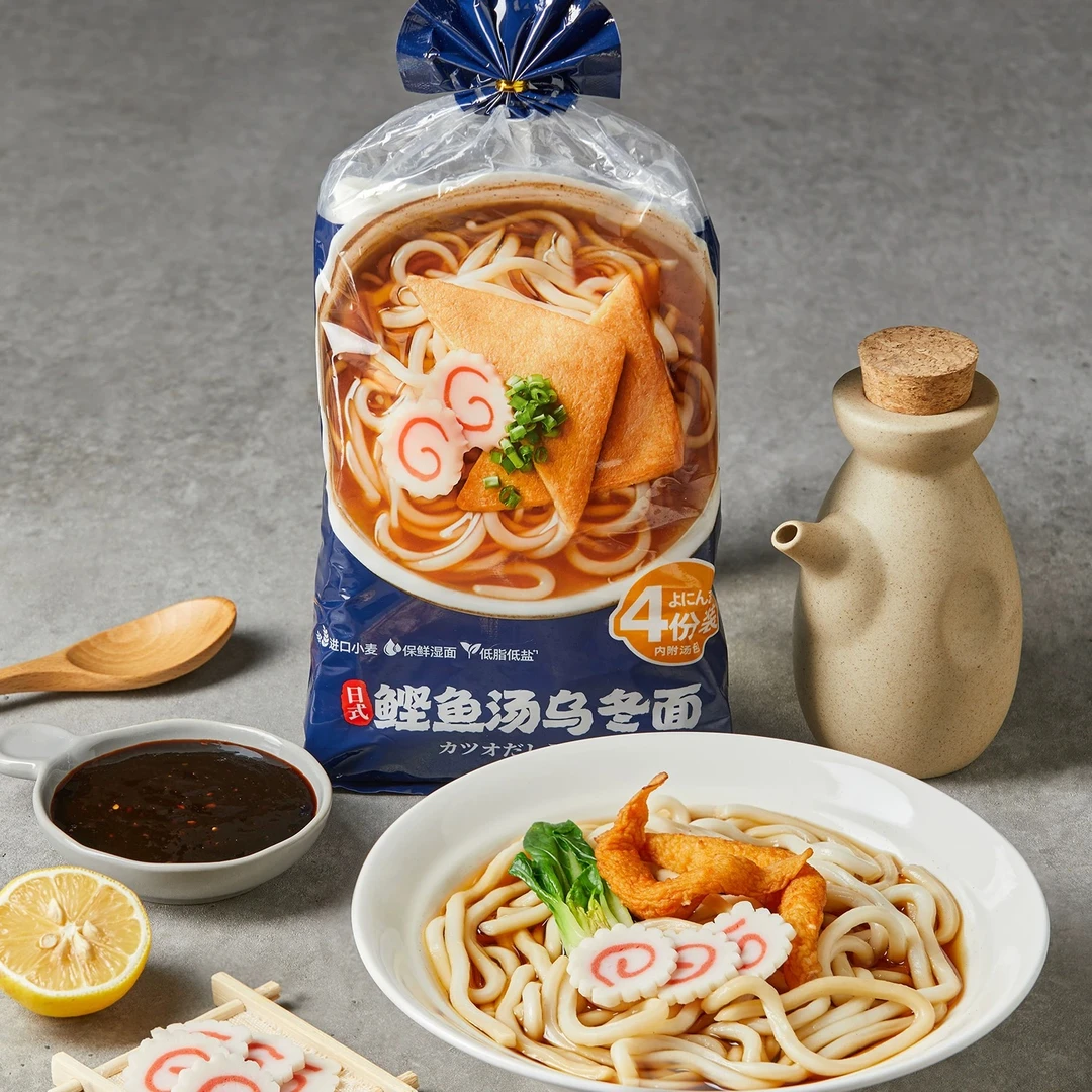 湾仔岛四份装日式照烧牛肉风味拌面700g