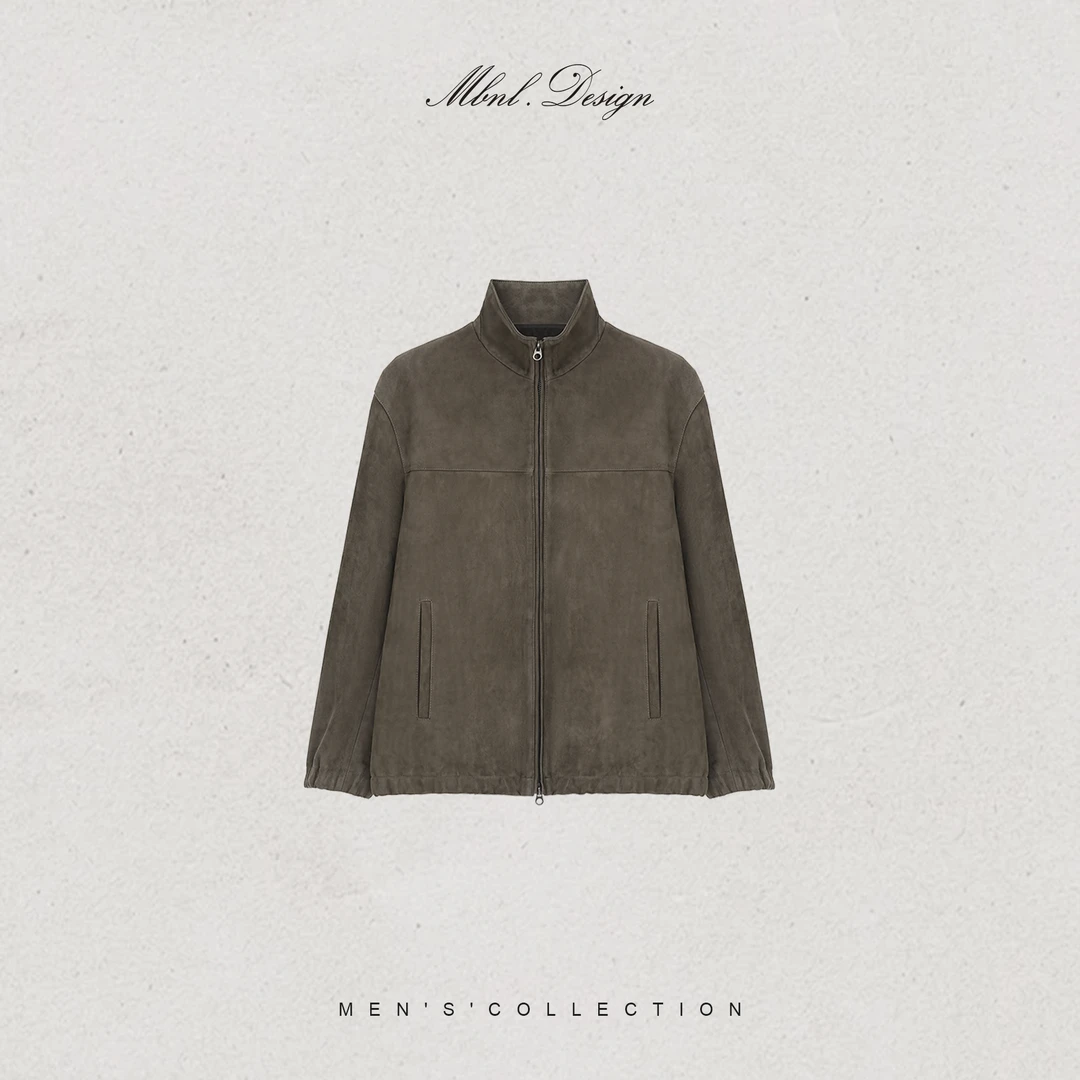 MBNL-F「L.P 陨石 灰色系」秦磊男装100进口绵羊夹克LL-WWT0094