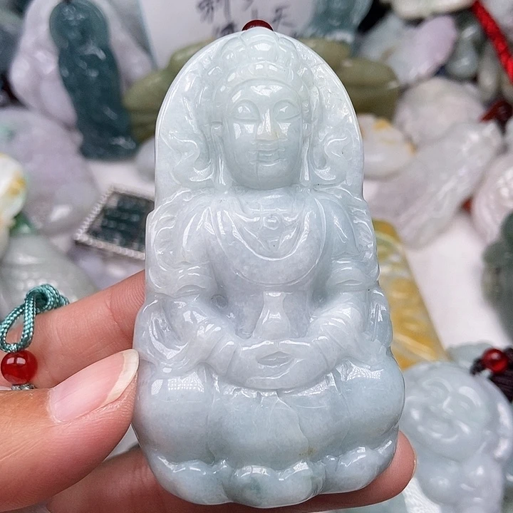 未镶嵌挂件翡翠金**闪翡翠