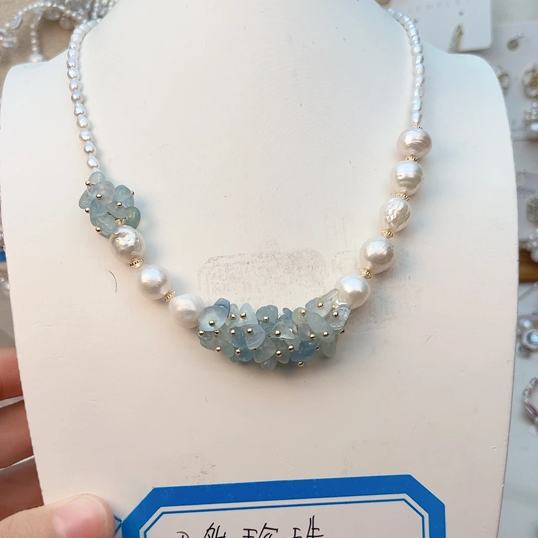 淡水珍珠颈饰未镶嵌