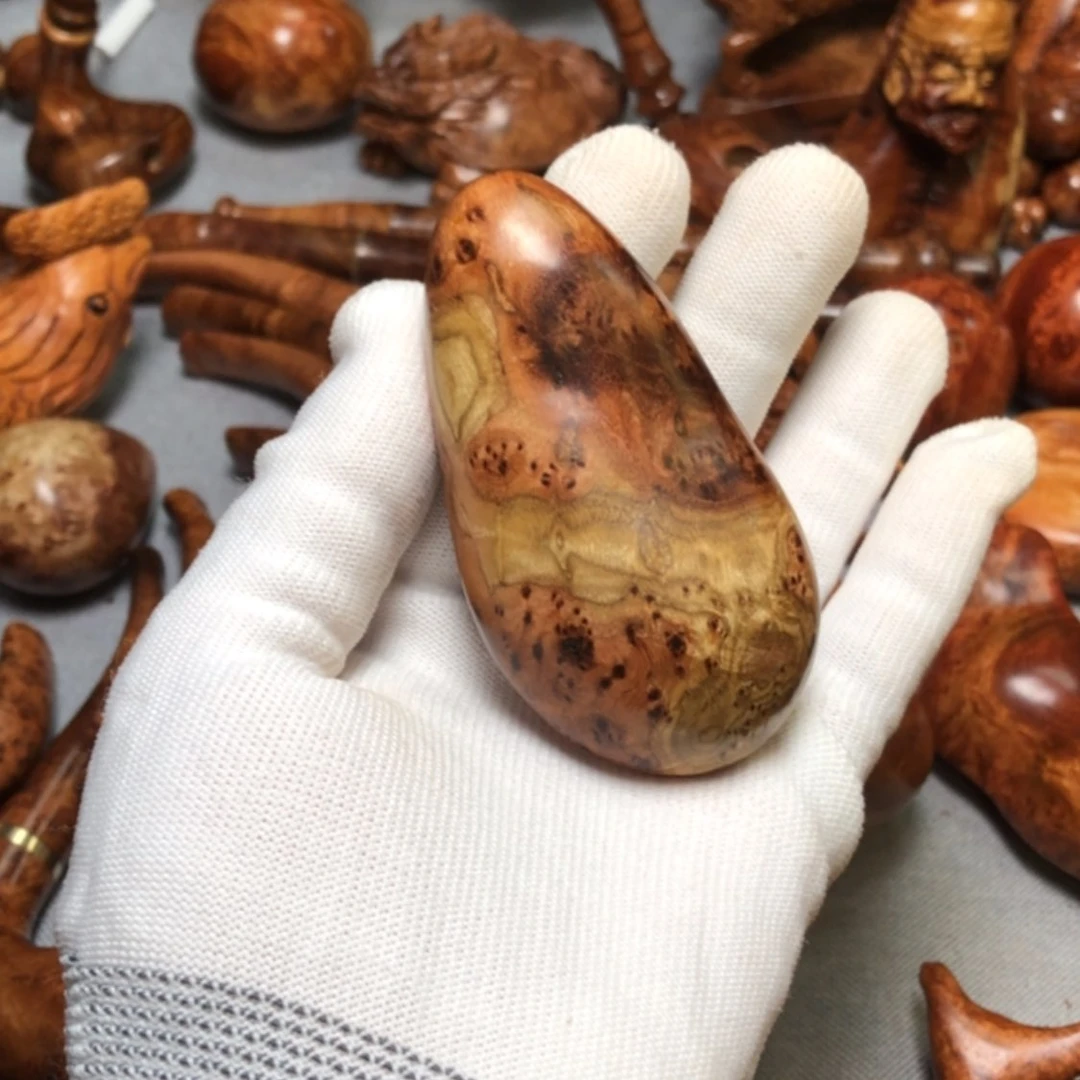 【闪购商品】木麻梨疙瘩火琉璃手把