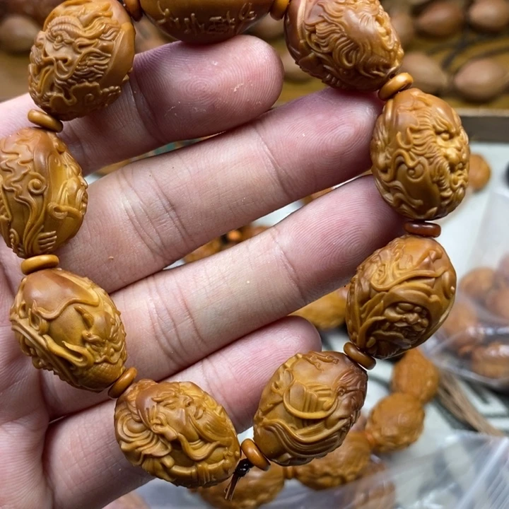 橄榄核手串/手链橄榄核雕工艺手串